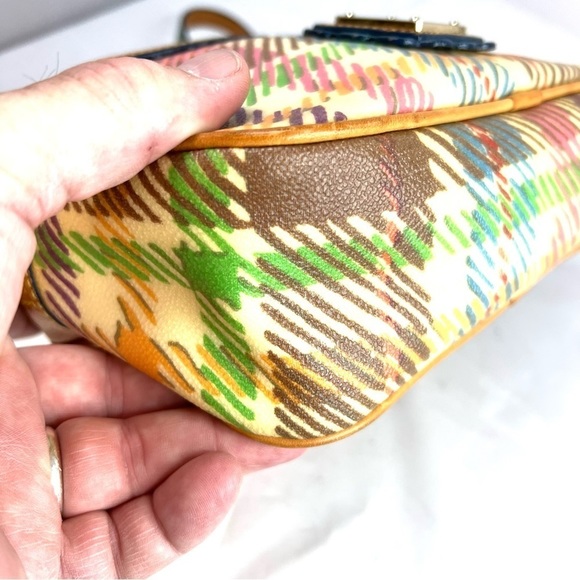DOONEY & BOURKE Cute Preppy Plaid Mini shoulder bag w/ lovely gingham pattern! - Picture 7 of 16